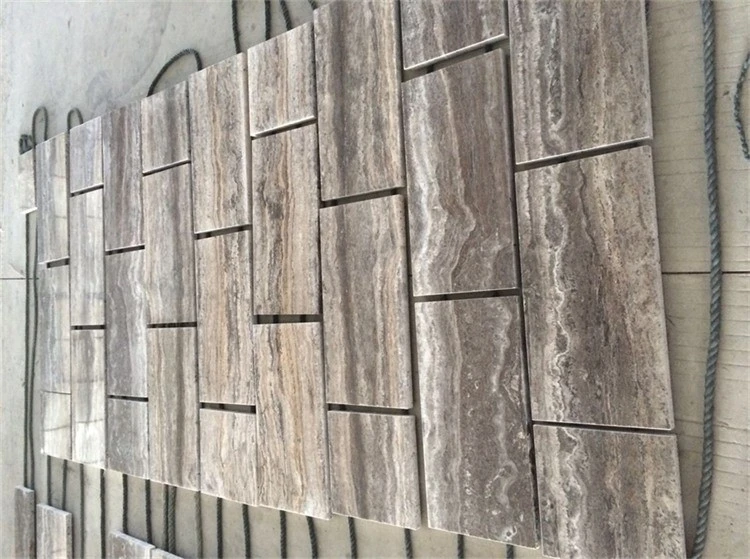 Iran silver grey travertine tiles Iran silver grey travertine tiles