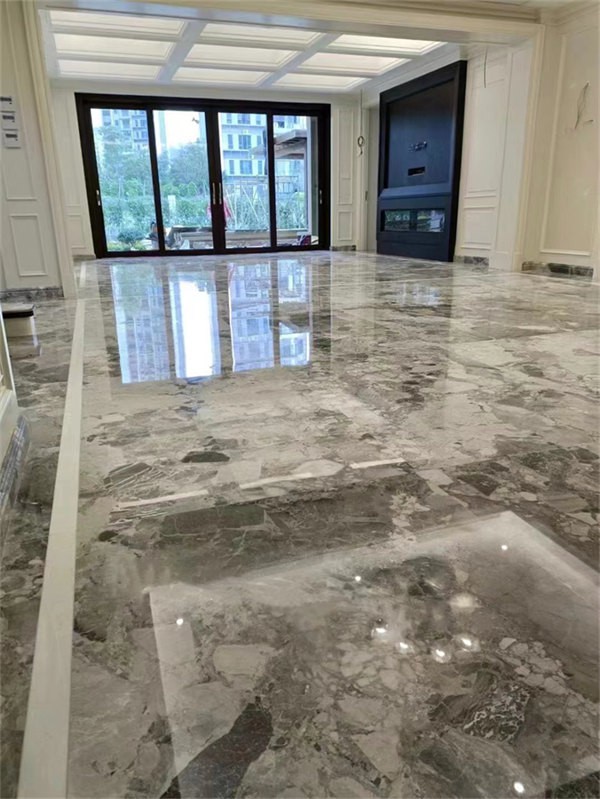 Panda grey marble decoration Panda grey marble decoration