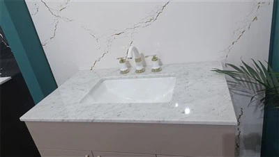 Depot Rumah Sinki Tunggal Atas Vanity 60 Inci