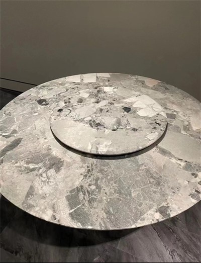 Atas Meja Marmar Kelabu