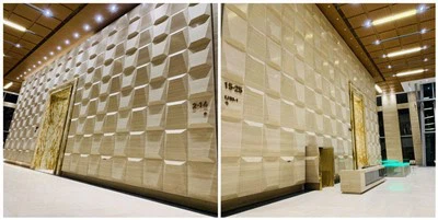 Batu Travertine Semulajadi