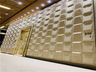 Dinding Hiasan Travertine
