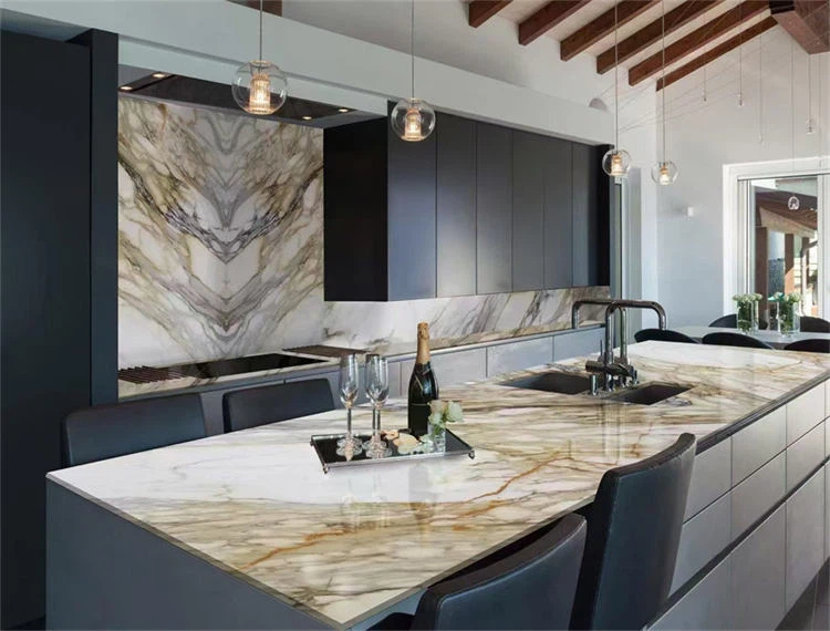 Calacatta gold marble kitchen countertops Calacatta gold marble kitchen countertops