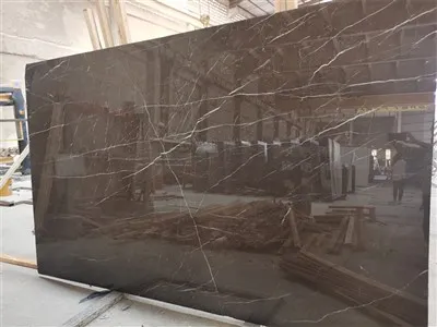 Jubin marmar coklat yang berpatutan untuk dijual